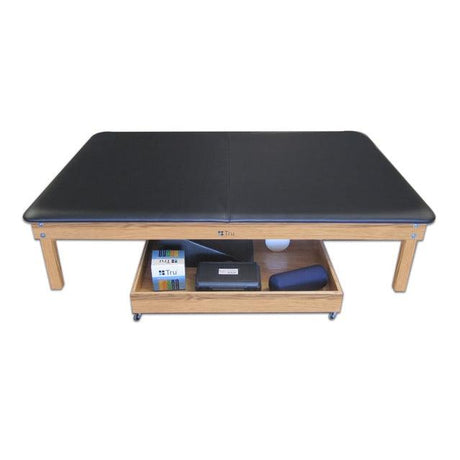 Tru™ Mobile Oak "Low Rider" Storage Tray for Mat Tables 21" x 24" Standard TRU Medical Solutions Category
