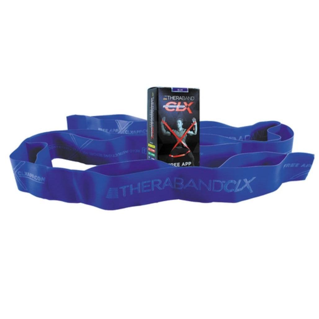 TheraBand CLX Consecutive Loop Bands 5ft Blue - Extra Heavy TheraBand Category