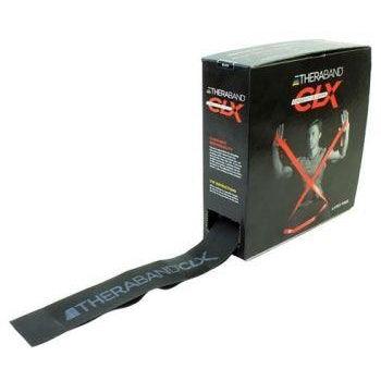 TheraBand CLX Consecutive Loop Bands 25 yd Black - Special Heavy TheraBand Category