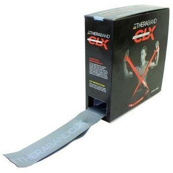 TheraBand CLX Consecutive Loop Bands 25 yd Silver - Super Heavy TheraBand Category