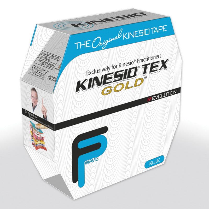 Kinesio Tex Gold FP Tape 2" x 103.3' Bulk Roll Blue Kinesio USA Category