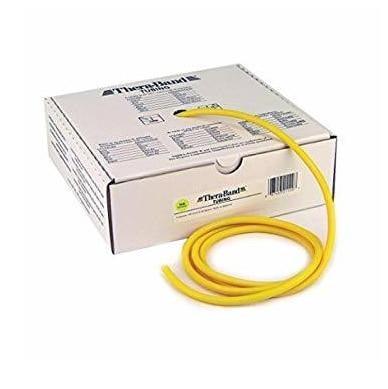 TheraBand Resistance Tubing 100ft Roll Yellow - Thin TheraBand Category