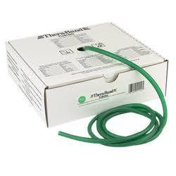TheraBand Resistance Tubing 100ft Roll Green - Heavy TheraBand Category