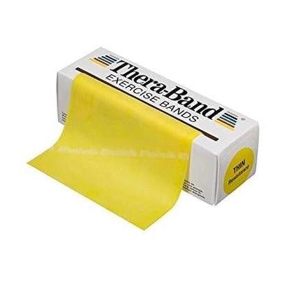 TheraBand Exercise Band 6 Yard Roll Yellow - Thin TheraBand Category