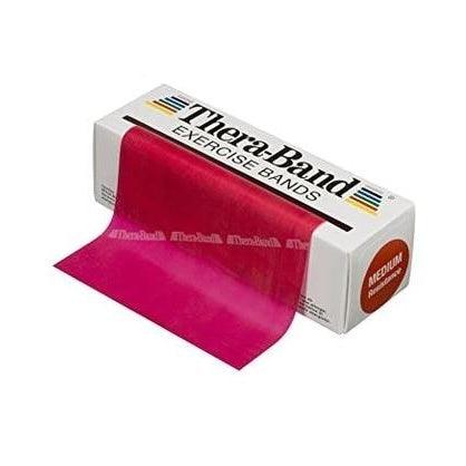 TheraBand Exercise Band 6 Yard Roll Red - Medium TheraBand Category