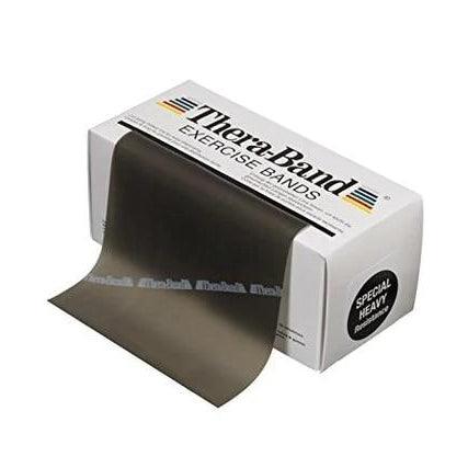 TheraBand Exercise Band 6 Yard Roll Black - Special Heavy TheraBand Category