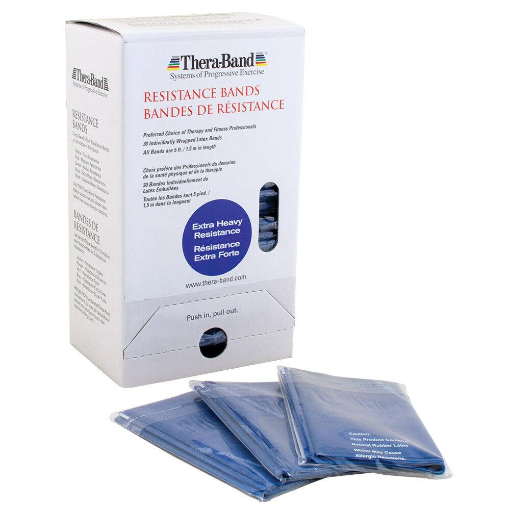 TheraBand Professional Dispenser Pack 30 Count Blue - Extra Heavy TheraBand Category