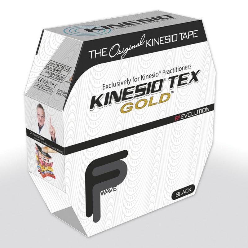 Kinesio Tex Gold FP Tape 2" x 103.3' Bulk Roll Black Kinesio USA Category