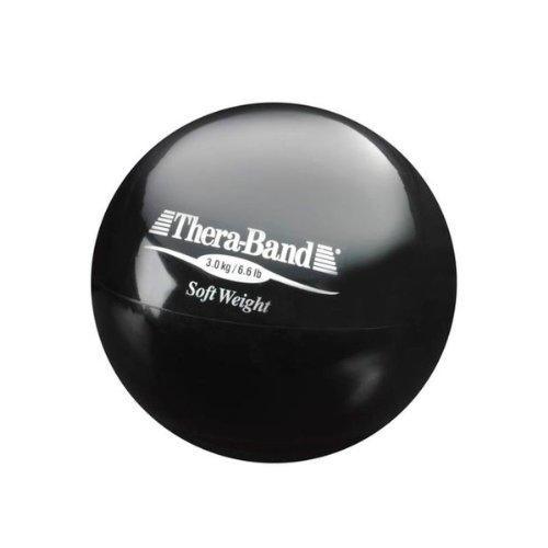 TheraBand Soft Weights (Individual) Black - 3kg (6.6lb) TheraBand Category