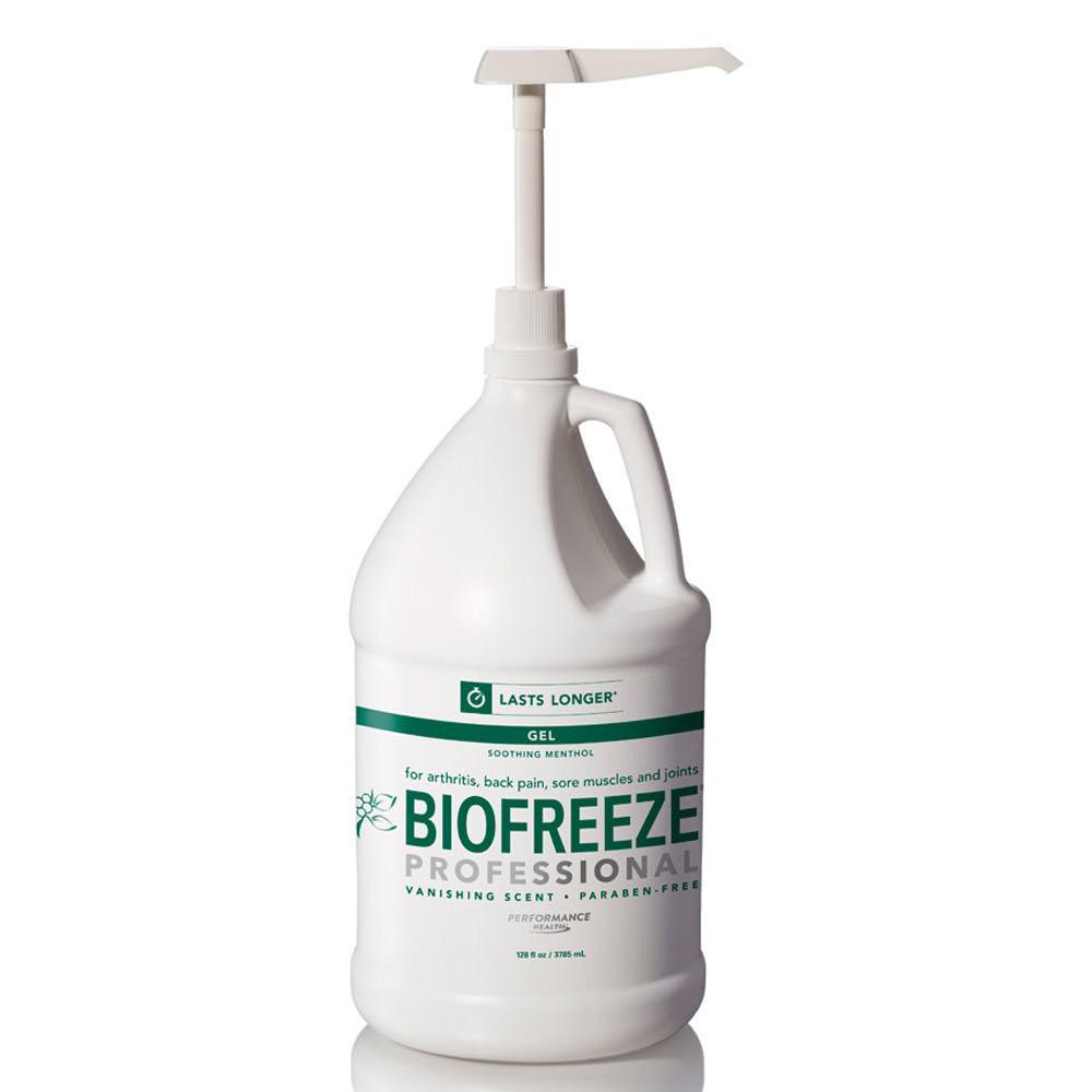 Biofreeze Pain Relieving Gel - Topical Analgesic - 1 Gallon size Hygenic Performance Health Category