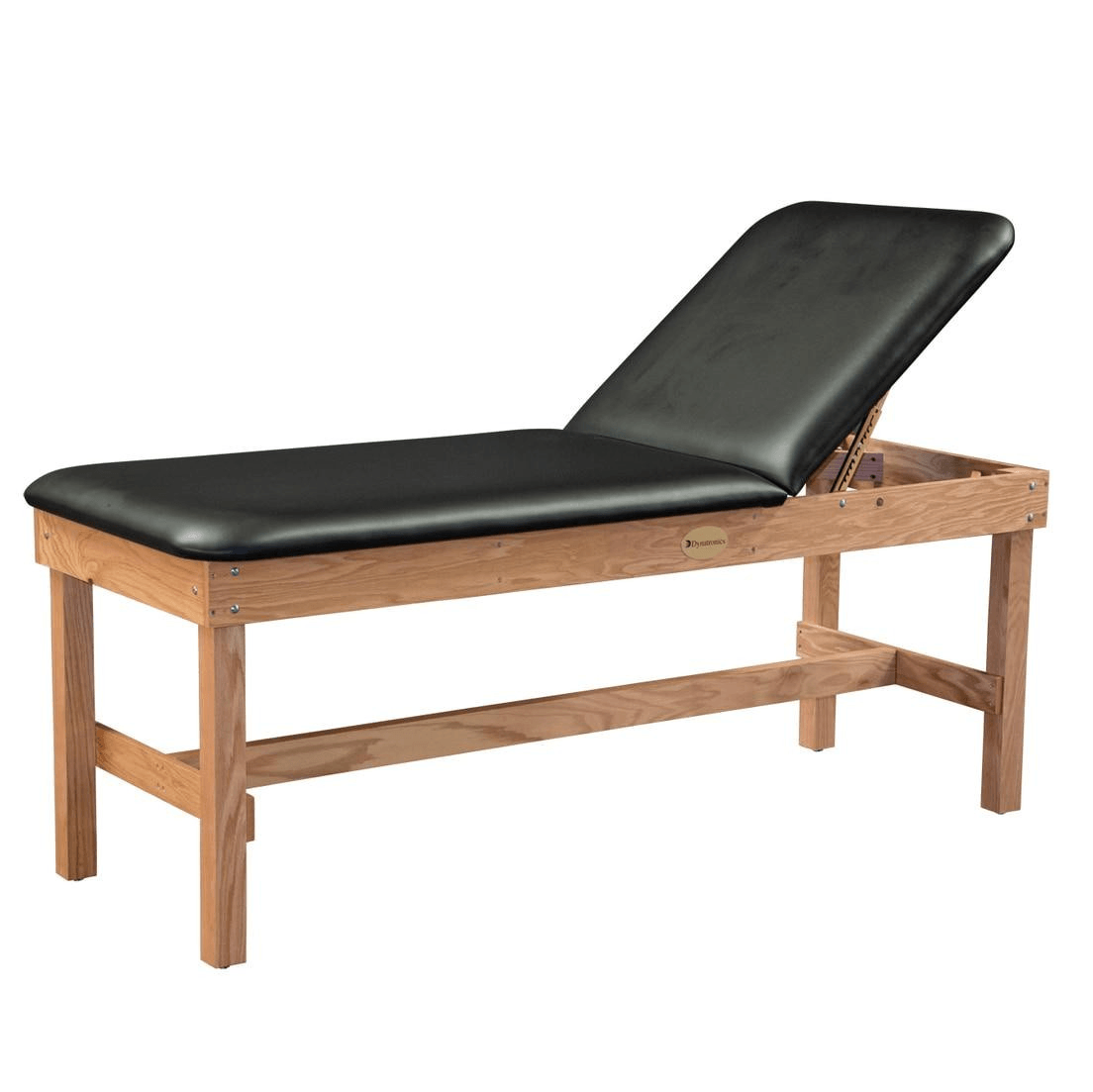 Dynatronics Premium Oak Liftback Treatment Table Black Dynatronics Category