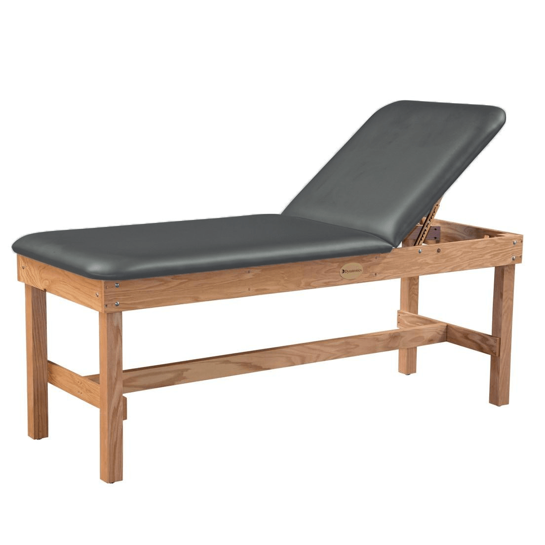 Dynatronics Premium Oak Liftback Treatment Table Gray Dynatronics Category