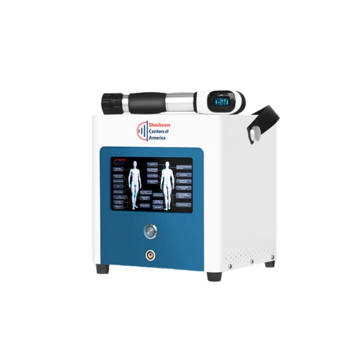 Mark V OTG Portable Radial Shockwave Therapy Device Shockwave Centers of America Category
