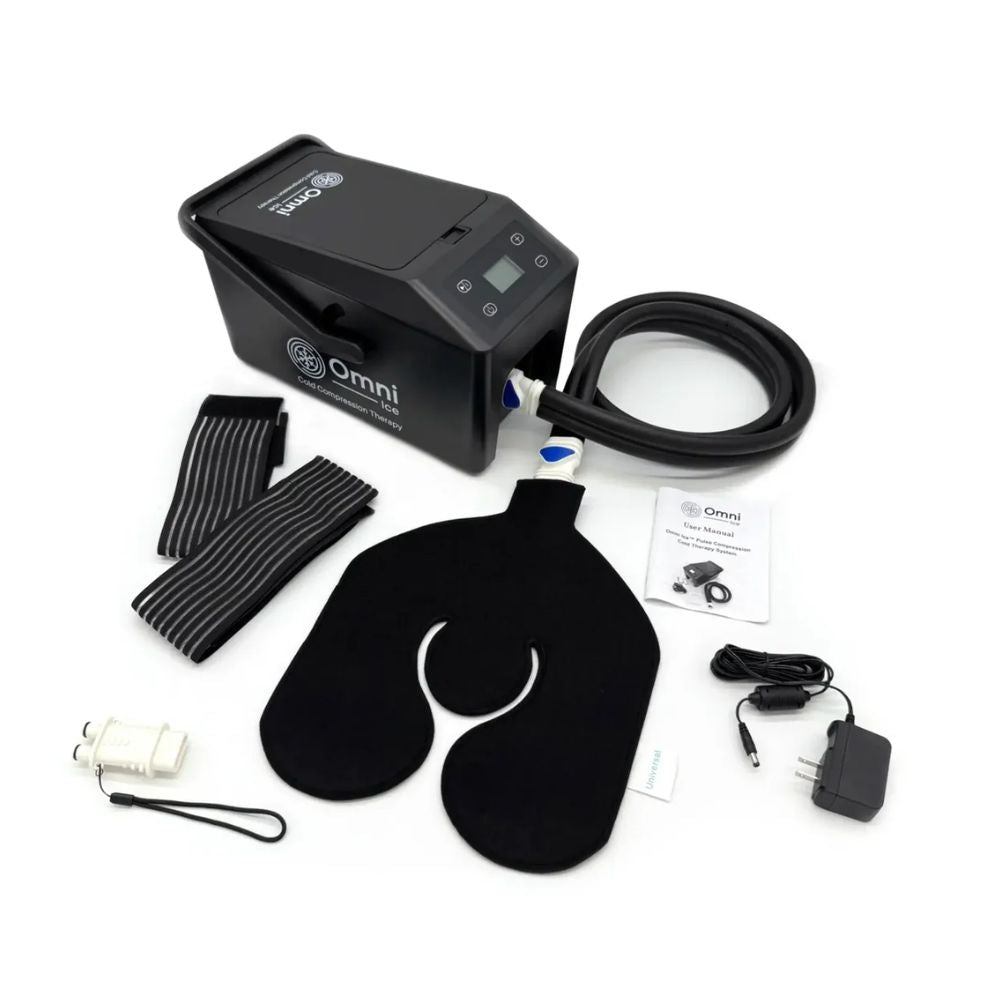 Omni Ice Pulse Compression Cold Therapy Cooler Omni Ice Pulse Compression Cooler w Universal Pad Omni Ice Cold Therapy