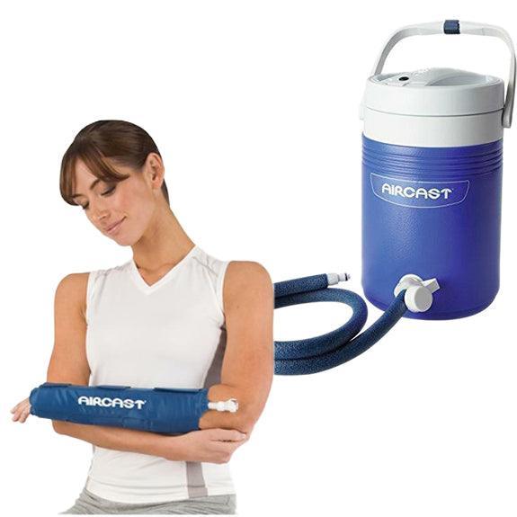Aircast Cryo/Cuff Gravity Cooler Cooler with Hand Wrist Cuff AirCast Cold Therapy Units