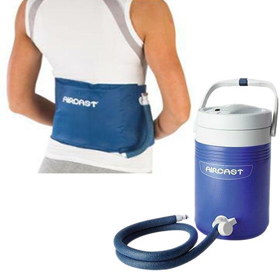 Aircast Cryo/Cuff Gravity Cooler Cooler with Back Hip Rib Cuff AirCast Cold Therapy Units