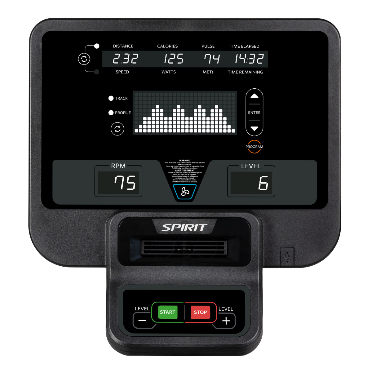 Spirit CE800 ELLIPTICAL Spirit Fitness Category