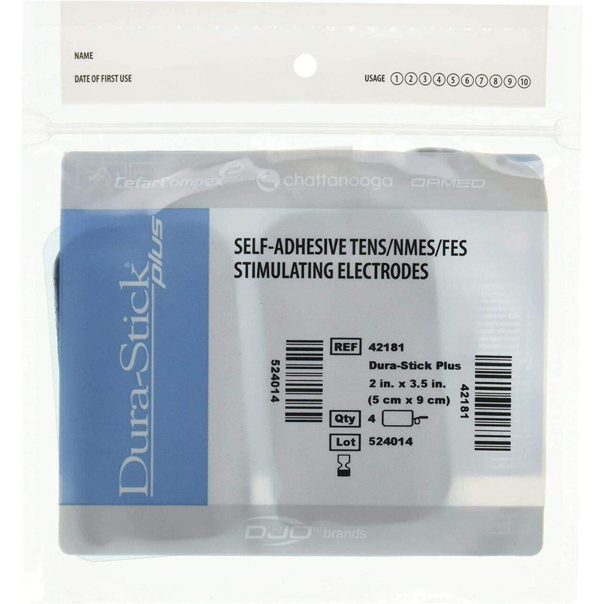 Dura-Stick Plus Self Adhesive Electrodes (10 pack) Chattanooga Category