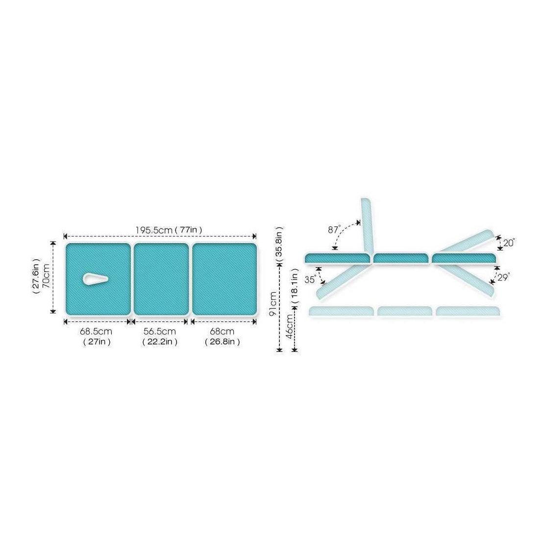 EveryWay Three Section Hi-Lo Table EveryWay Category