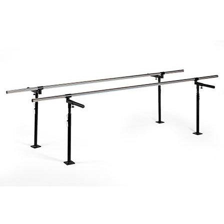 Hausmann Floor-Mount Parallel Bars Manual Adjust Hausmann Brand