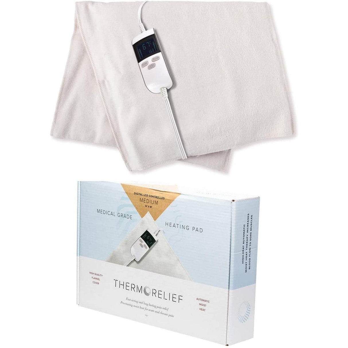 Thermo Relief Automatic Moist Heating Pad Pain Management Technologies Category