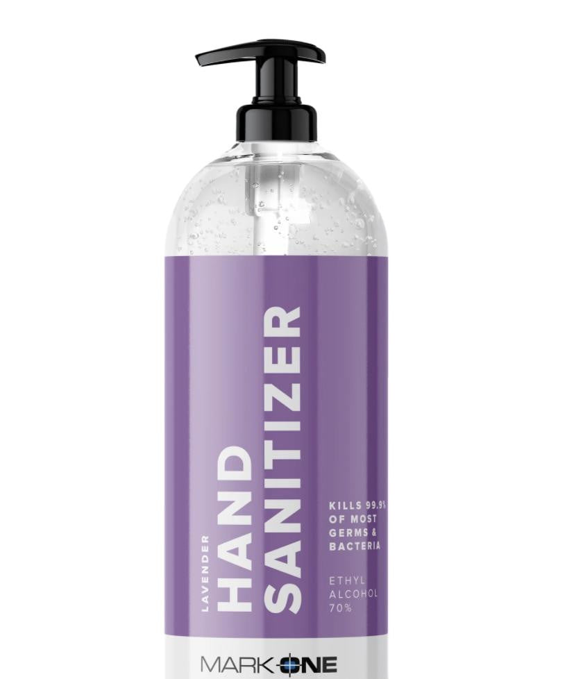 Hand Sanitizer Gel w/Pump 70% Ethyl Alcohol MarkOne Category