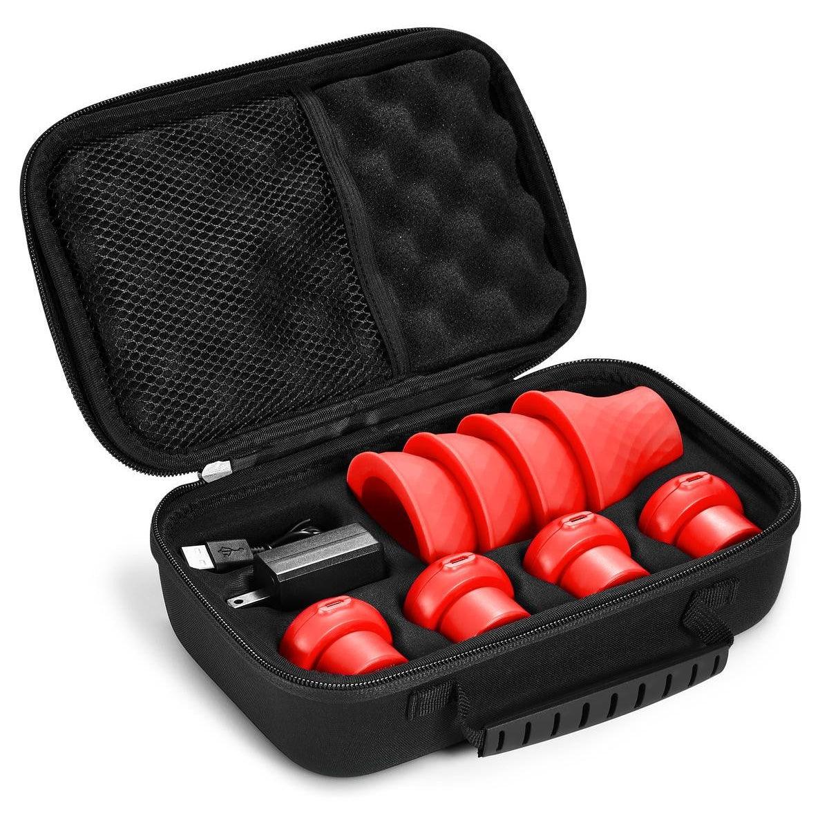 RockPods Vibe Silicone Cupping Set with Power Vibration Rocktape Category