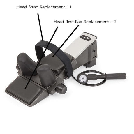 Saunders Cervical Traction Replacement Head Strap & Pads Saunders Category
