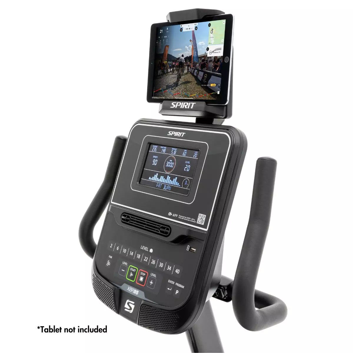 Spirit XBR95 Recumbent Bike Spirit Fitness Category