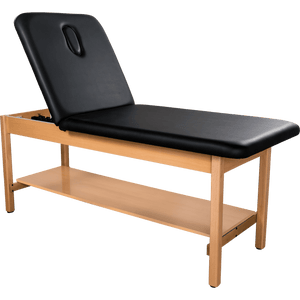 Hausmann Timber Solid Wood Treatment Table with H-Brace - Shop Sourceortho.net