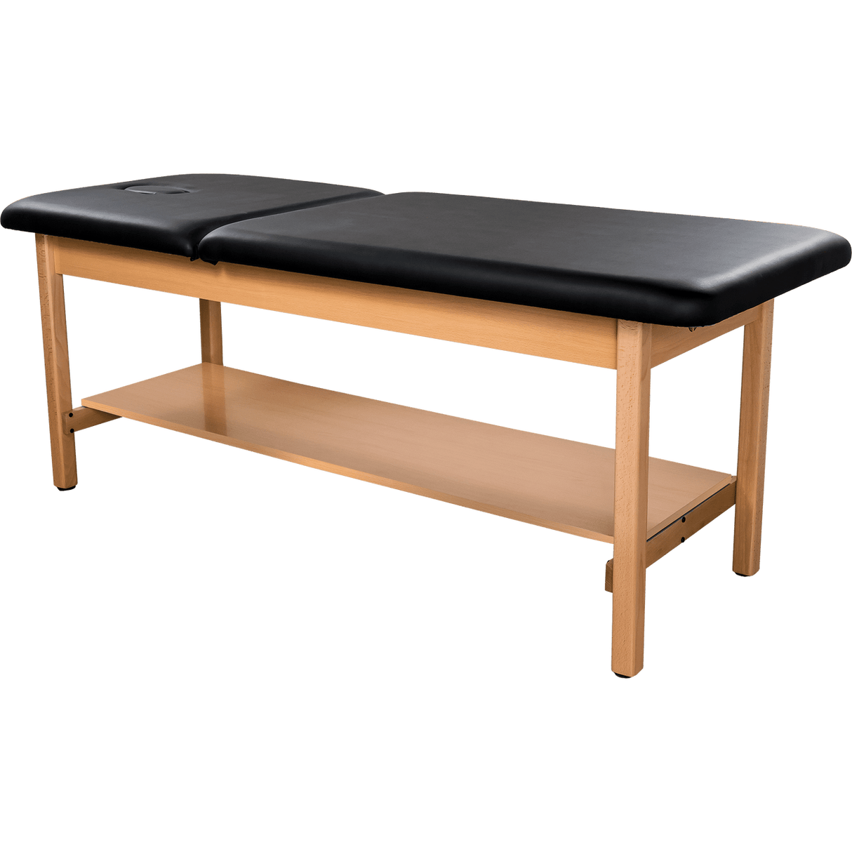 Hausmann Timber Solid Wood Treatment Table with H-Brace - Shop Sourceortho.net