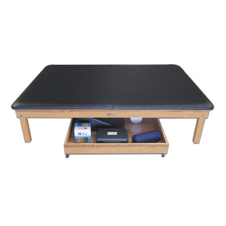 Tru™ Mobile Oak "Low Rider" Storage Tray for Mat Tables TRU Medical Solutions Mat Tables TRU Medical Solutions SourceOrtho