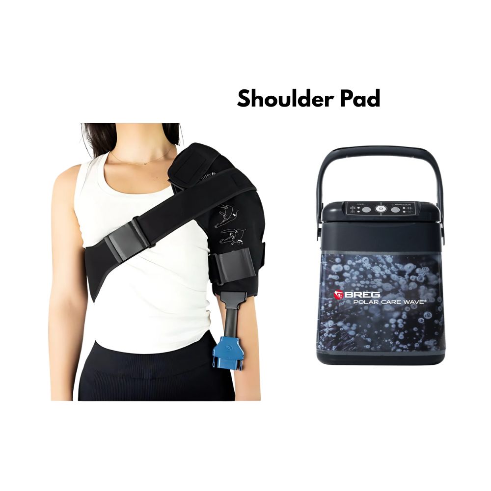 Breg Polar Care Wave Cold Therapy w Standard Shoulder Pad Breg Cold Therapy Units