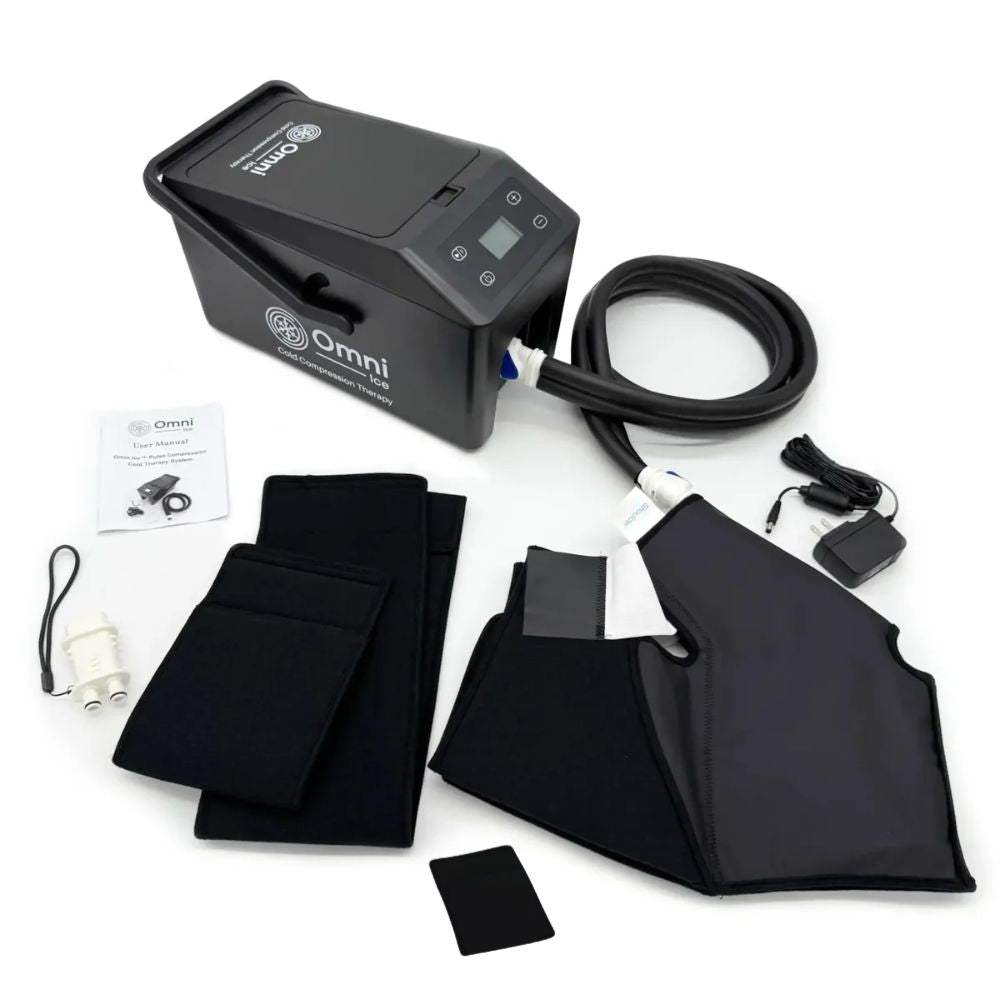Omni Ice Pulse Compression Cold Therapy Cooler Omni Ice Pulse Compression Cooler w Shoulder Pad w XL Strap Omni Ice Cold Therapy