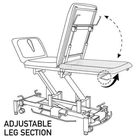 BodyMed 3 Section Hi-Lo Treatment Table