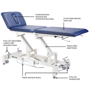 BodyMed 3 Section Hi-Lo Treatment Table