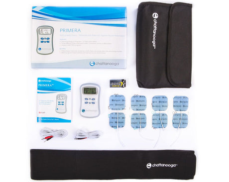 Chattanooga Primera TENS/NMES Unit What's Included - SourceOrtho