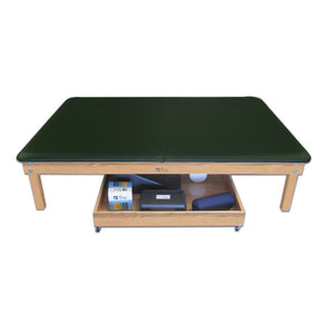 Deluxe Oak Mat Table for PT and Exercise - SourceOrtho