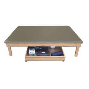 Deluxe Oak Mat Table for PT and Exercise - SourceOrtho