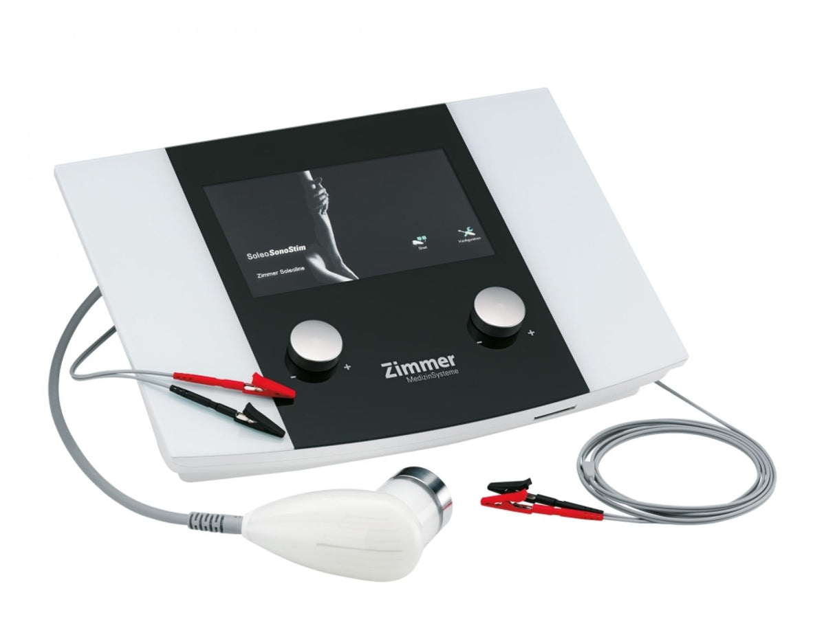 Zimmer SoleoSono Ultrasound & 2-Channel Electrotherapy Unit - SourceOrtho