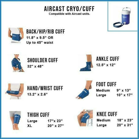 Aircast Cryo/Cuff Gravity Cooler - SourceOrtho