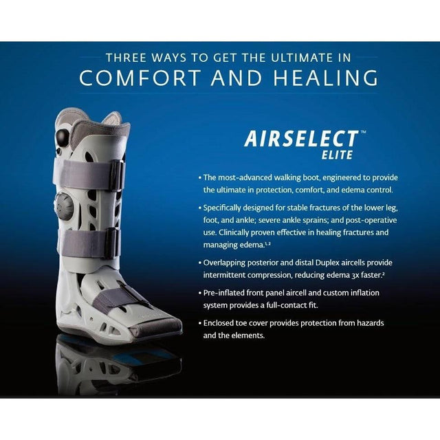 AirCast AirSelect Elite Walker | Shop SourceOrtho.com