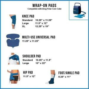 Breg Polar Care Cube Wrap On Hip Pad - SourceOrtho