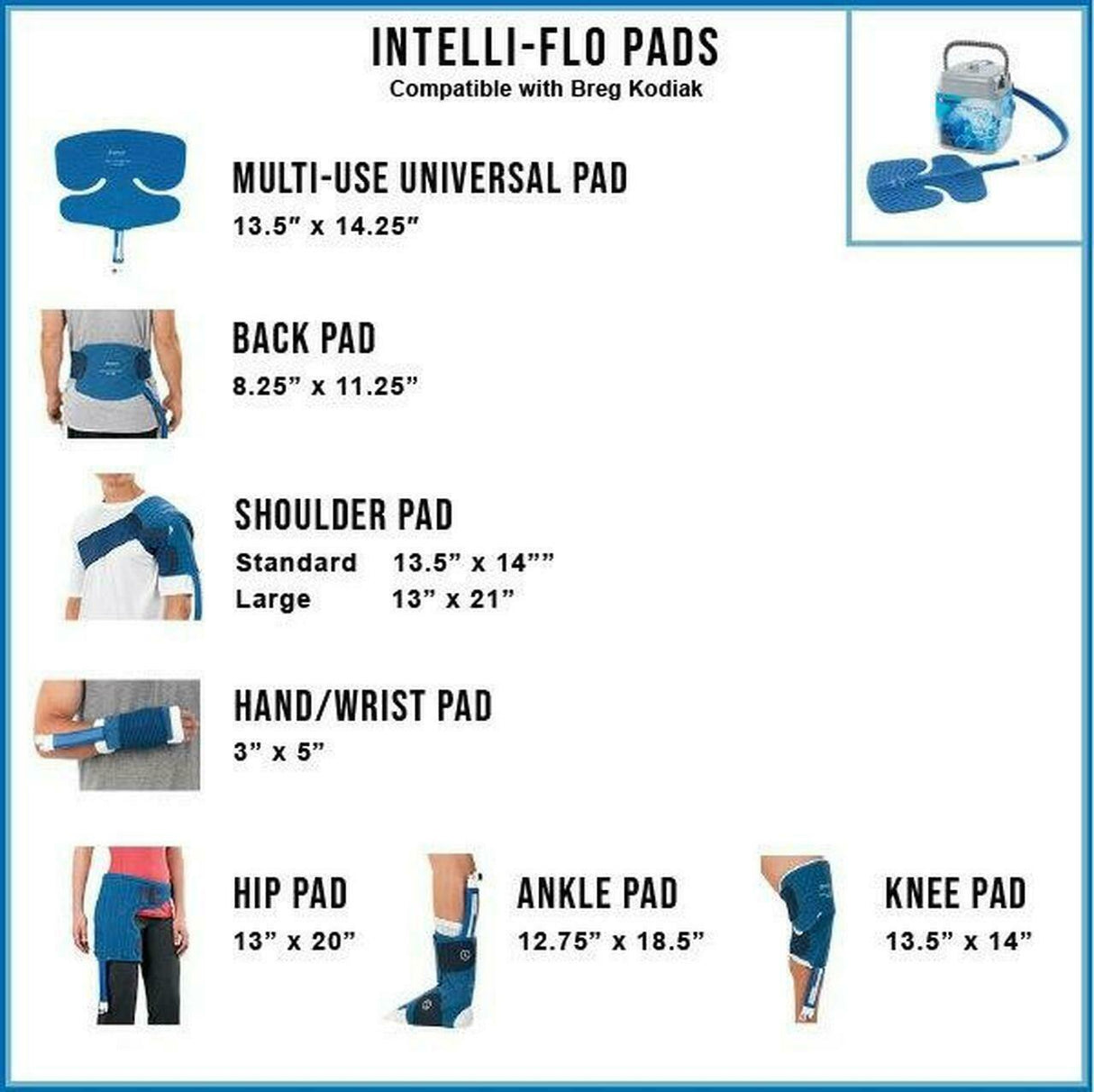 Breg Intelli-Flo Ankle Pad - SourceOrtho