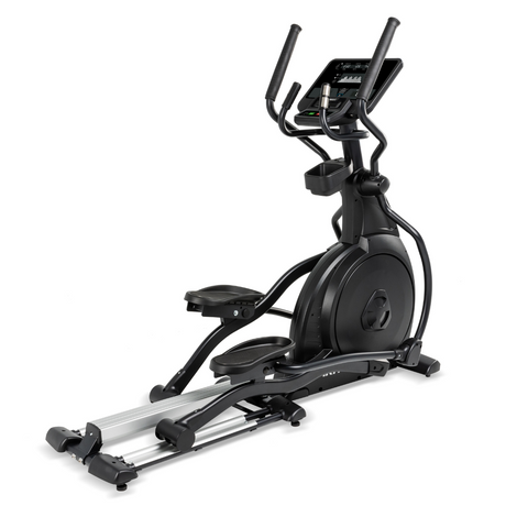 Elliptical trainer on a white background