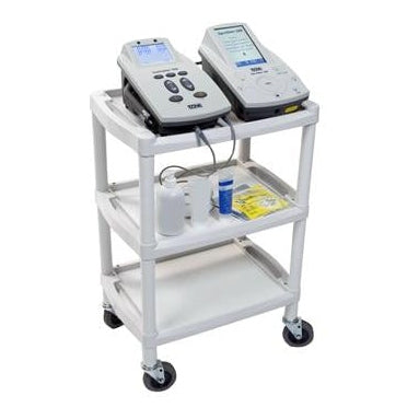 Mettler 73 Plastic 3-Shelf Cart Fabrication Enterprises Clinical E-Stim 13-3099 Fabrication Enterprises SourceOrtho