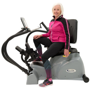 HCI Fitness PhysioStep LXT Recumbent Linear Step Cross Trainer