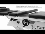 Chattanooga Triton DTS Hi Lo Traction Table 6M