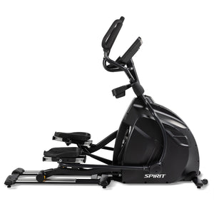Black Spirit elliptical machine on a white background