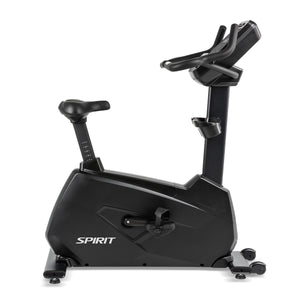 Black Spirit exercise bike on a white background